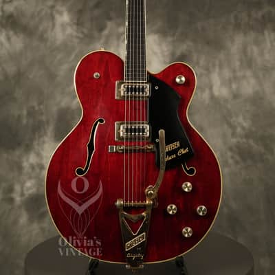 1972 Gretsch 7680 Deluxe Chet Atkins Autumn Red image 2