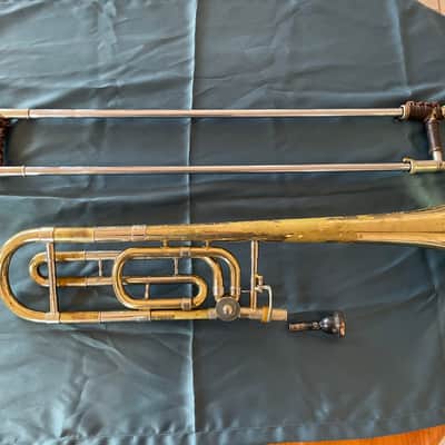 Bach Stradivarius Model 36 F-Attachment Trigger Trombone w/ Case – Smooth Slides – Elkhart US - Mid 1960s image 2