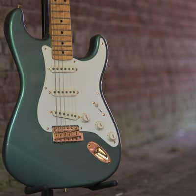Fender Custom Shop Limited Edition '59 Stratocaster, NOS, Gold Hardware - Sherwood Green Metallic image 6