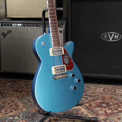 Gretsch Electromatic Jet Club Electric Guitar - Riviera Blue image 13