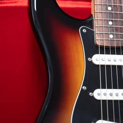 2015 Fender Mexico Stratocaster Standard Partscaster - in 3 Tone Sunburst SRV Vibes! image 6