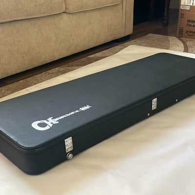 2010's Charvel Logo Pro Mod Stratocaster/Tele Black Tolex Hardshell Guitar Case & Keys image 6