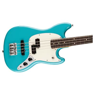 Fender Player II Mustang Bass PJ RW AQB image 3