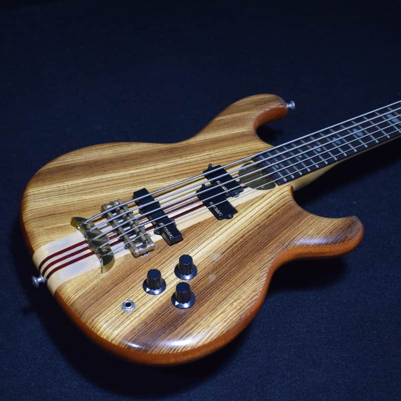 Alembic Persuader 1987 Zebrawood Top / Mahogany Body image 1