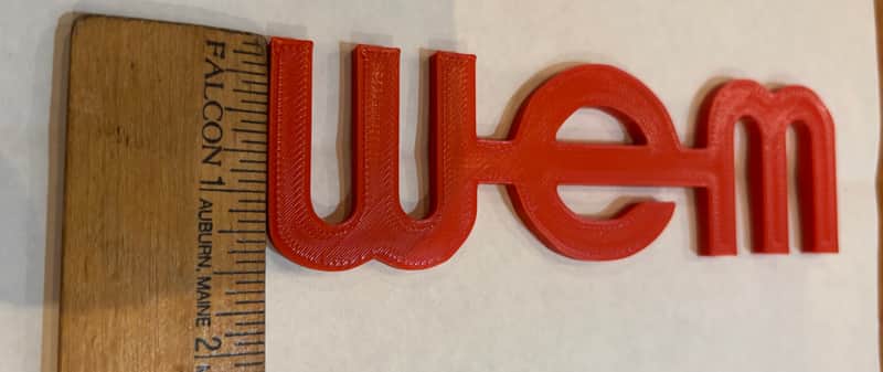WEM Watkins Electric Music Logo Badge Starfinder Gilmour Floyd Live At Pompeii image 1