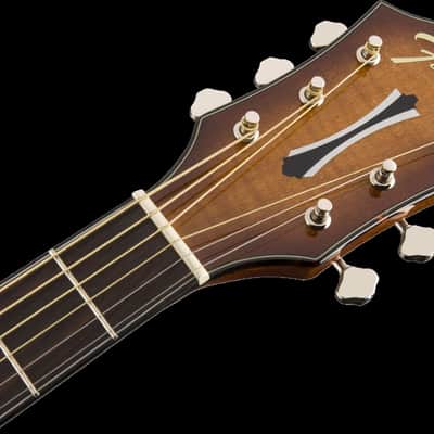 Mint Fender Model FA-345CE Auditorium Sz. Acoustic Electric Guitar 3 tone Tea Burst image 5