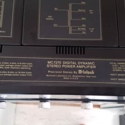 McIntosh MC-7270 1990s image 3