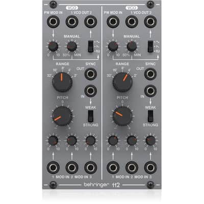 Behringer 112 Legendary Analog Dual VCO Module for Eurorack image 1