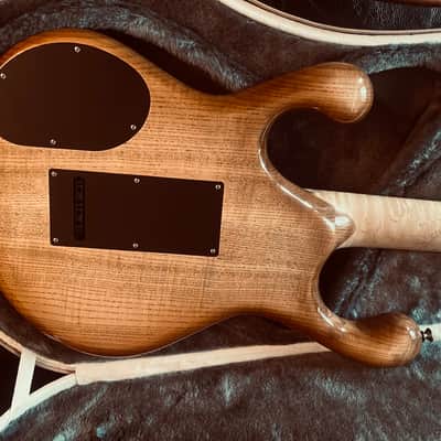 Fibenare Erotic Dalmat  Burl Maple Natural with Wood Pickup Covers Rare! image 12