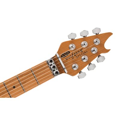EVH Wolfgang Special QM Baked Maple Indigo Burst - Electric Guitar image 5