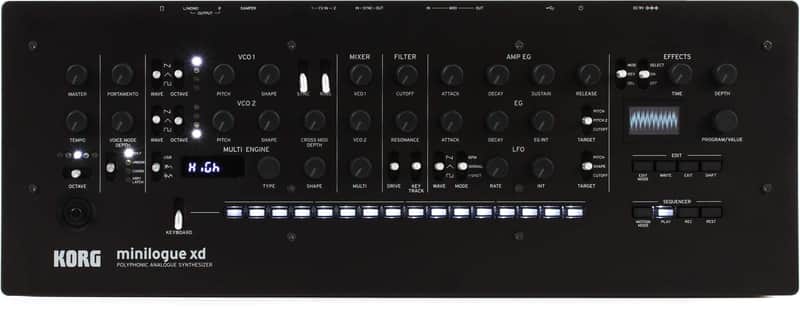 Korg Minilogue XD Synth Module Black in box //ARMENS// image 1