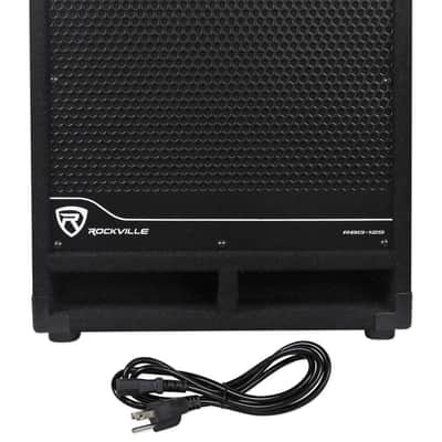 (4) Rockville RPG12 12" Active DJ PA Speakers+Mounts+(2) 12" Powered Subwoofers image 25
