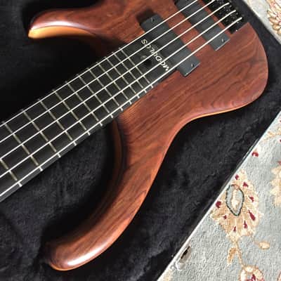 Modulus Quantum 5 Bass Guitar NOS Bartolini - TOP OF LINE 2006 Natural image 11