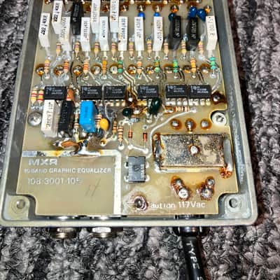 Refurbished MXR MX-108 Ten Band Graphic Equalizer 1976 - 1984 - Blue image 10