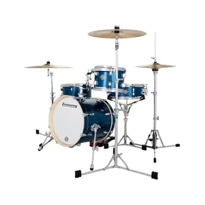 Ludwig Breakbeats Drum Set Deep Blue Sparkle image 2