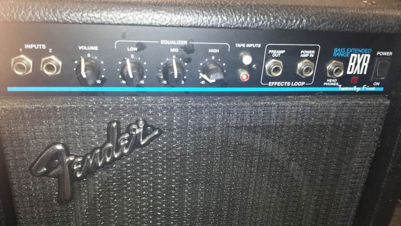 Fender BXR-25 Bass Guitar Combo Amp Amplifier | Reverb