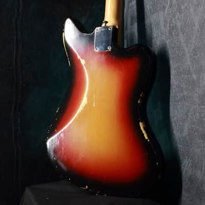 Fender Jaguar Left Handed Sunburst 1963 image 2