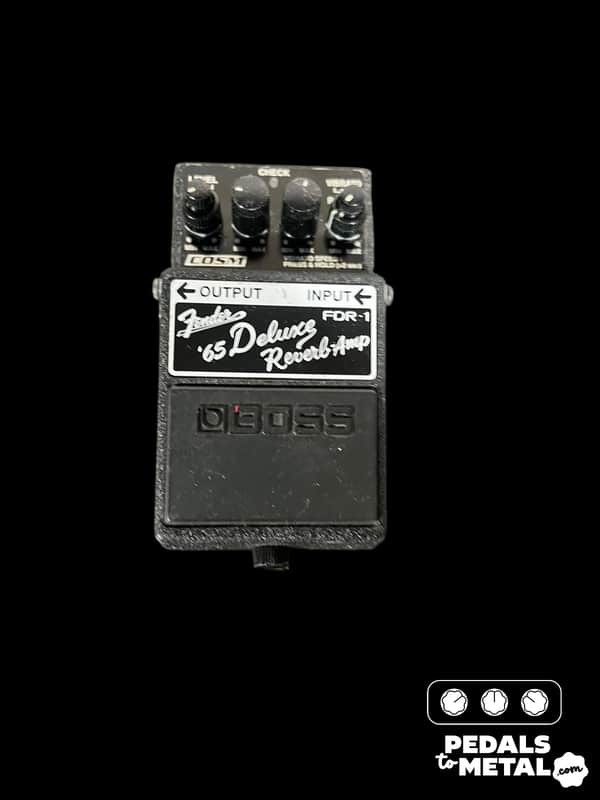 ギター BOSS FDR-1 Fender '65 Deluxe Reverb BOSS FDR-1 Fender Deluxe Reverb Pedal | Musician's Friend