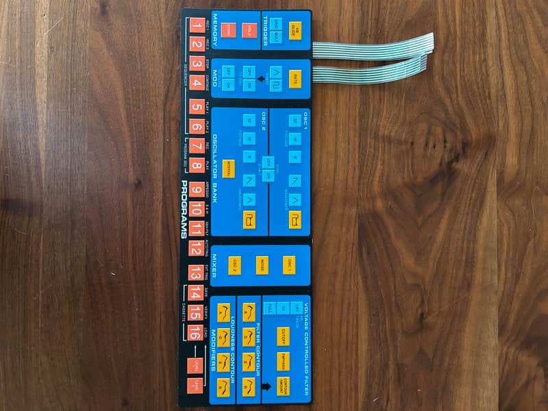 Synhouse Moog Source Control Membrane with 62 switches 2021