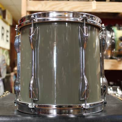 1980s Yamaha Recording Custom Outfit in Quartz Grey 16x22 10x10 10x12 12x14 12x15 14x16 image 9