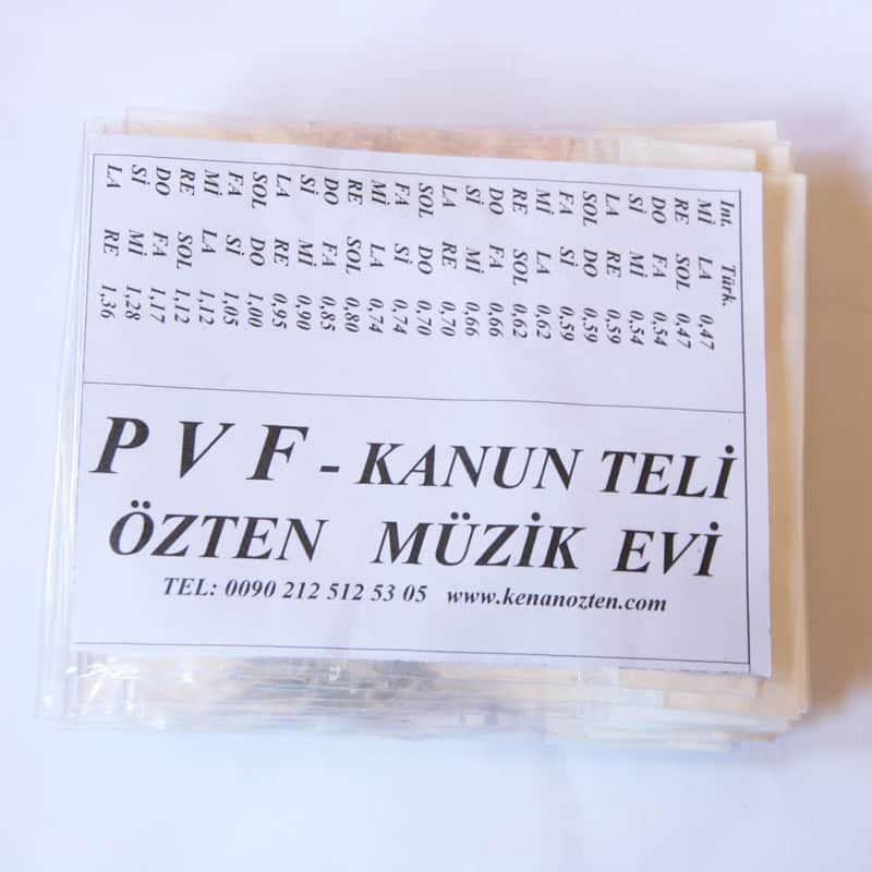 Kanun Qanun PVF strings made by Kenan Ozten image 1
