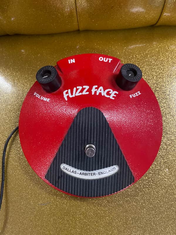 Dunlop JHF2 Jimi Hendrix Signature Fuzz Face 1990 - 1998 - Red image 1