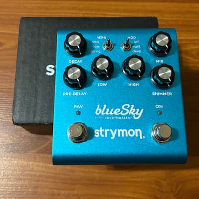 Strymon Blue Sky Reverberator V2 2022 - Present - Blue image 1