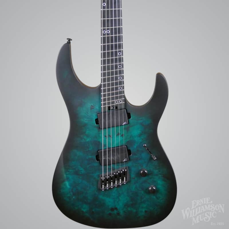 Legator Ninja 6 String Multi-Scale Super Shred - Dark Sapphire image 1