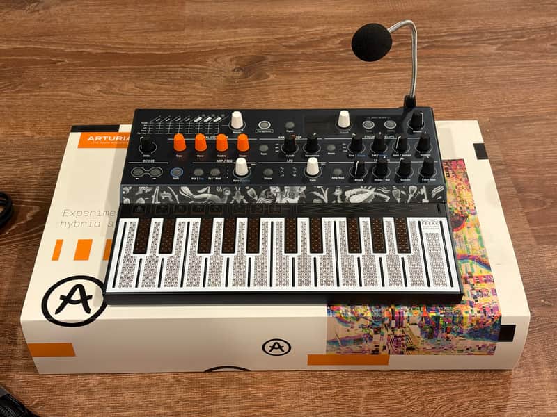 Arturia Microfreak (Black) w/ Arturia Vocoder Microphone & Accessories image 1