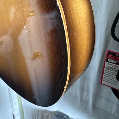 Dobro Resophonic Square Neck 1970’s - Sunbust Acoustic Slide Guitar image 19