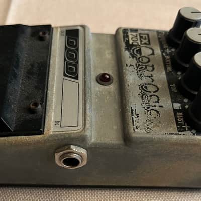 DOD FX70C Corrosion Distortion Effects Pedal 1990s - Silver image 2