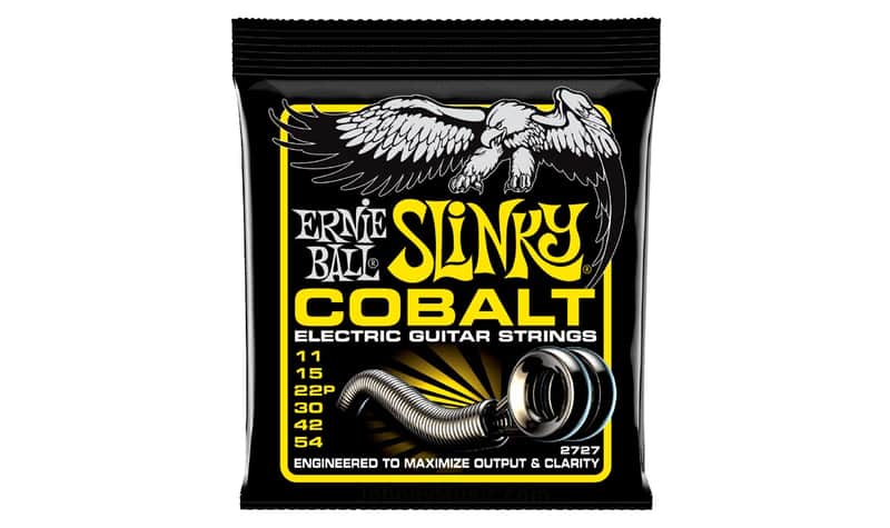 Beefy Slinky Cobalt Electric Guitar Strings 11-54 Gauge Set enhanced FeCo alloy magnetic properties image 1
