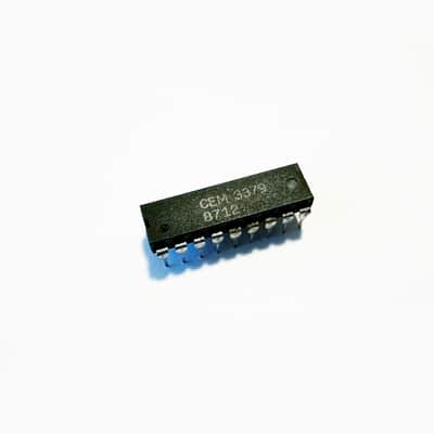 IC, CEM 3379 Voltage-Controlled 24 dB/oct. VCF, VCA, VC pan Chip for Ensoniq ESQ-1 SQ-80 Prophet VS..