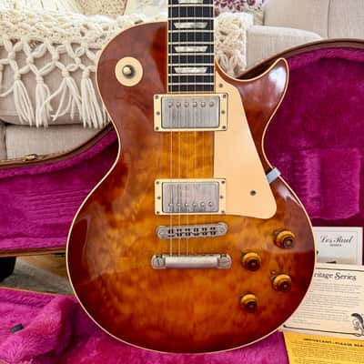 1981 Gibson Heritage Series Les Paul Standard 80 Elite Honey Burst Quilted Maple Top w/OSHC image 1