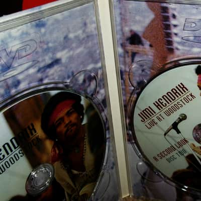 jimi hendrix live at woodstock mint 2 dvd 3 gatefold & book - lover man red house rock blues guitar 1969 image 4