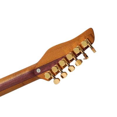 Jamstik Deluxe MIDI Guitar -Natural Wood - White Pick Guard  - Hard Shell Case - B-Stock image 6