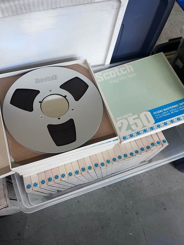 Scotch 250 1/4" on 10.5" Reel (28-available)