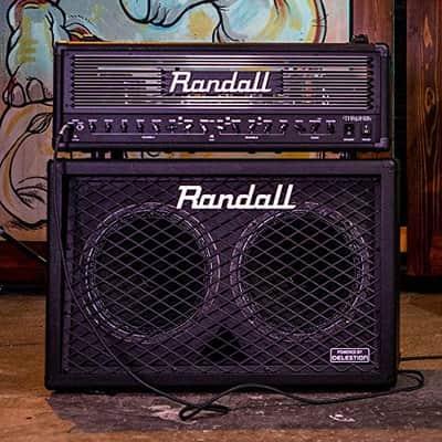 Randall RD212-V30 Diavlo Series 2 X 12-Inch Vintage 30 Angles Baffled 130-Watt Guitar Cabinet image 4