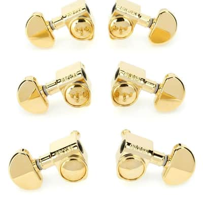 Grover 102G Original Rotomatic Tuners 3 +3 Gold Finish image 4