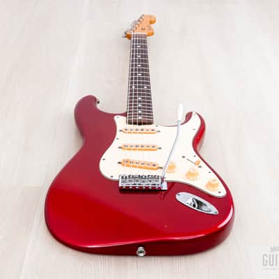 1992 Fender Stratocaster ‘62 Vintage Reissue ST62-53 Candy Apple Red 100% Original, Japan MIJ Fujigen image 11