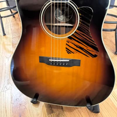 Collings CJ Custom darkburst 2016 - Sunburst custom image 11