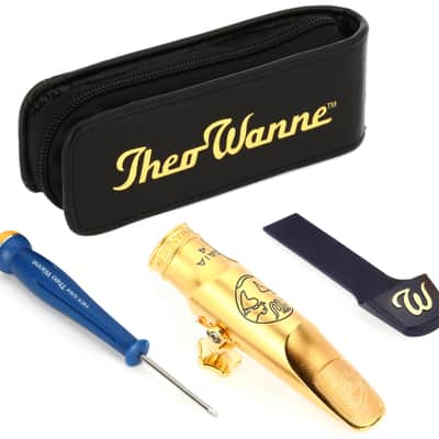 Theo Wanne GA4-TG7S Gaia 4 Tenor Saxophone Mouthpiece - 7* Gold-plated image 1