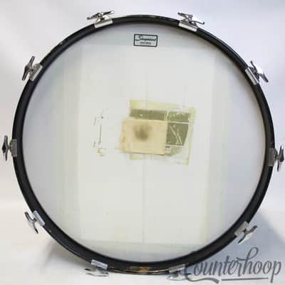 Slingerland 22x14"Sound King Bass Drum 3Ply Chrome Over Wood USA COW Vintage 70s image 9