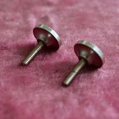Vintage 1952 1953 Gibson Les Paul Goldtop Trapeze Tailpiece mounting feet Es225 image 6