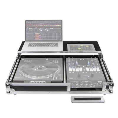 Odyssey FZGS1RA1272W DJ Coffin Glide Style Rane 12 / Rane 72 Combo Flight Case image 2