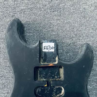 Black Stratocaster Strat Style Basswood Body image 6