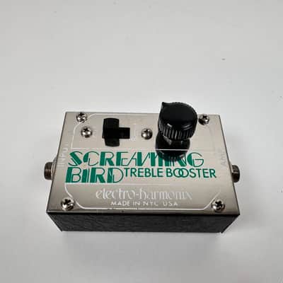 Electro-Harmonix Screaming Bird Treble Booster Pedal | Reverb