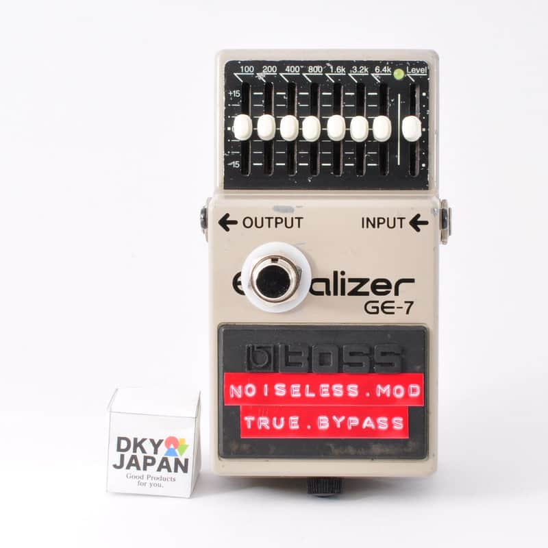 Boss GE-7 Modified True Bypass & Noiseless Equalizer Made In Taiwan 2002 Used From Japan #MP58507 image 1