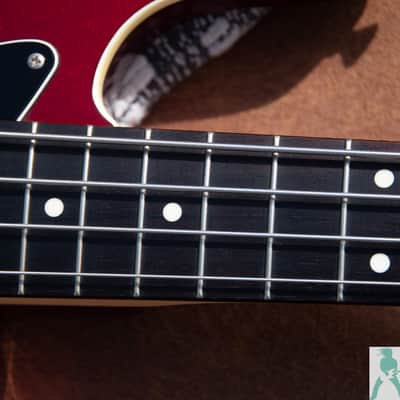 Fender AJB Aerodyne Jazz Bass w Matching Headstock - Made in Japan - Pro Set Up w Perfect Frets/Action/Intonation! image 7