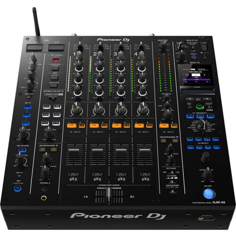 Pioneer DJ DJM-A9 4-Channel Digital Pro-DJ Mixer with Bluetooth (Black) image 1